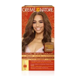 Creme of Nature Exotic Shine™ Color 7.3 Medium Warm Brown