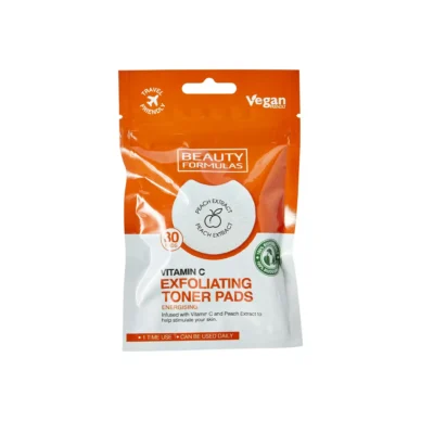 Beauty Formulas Vitamin C Exfoliating Toner Pads, 30 Ct