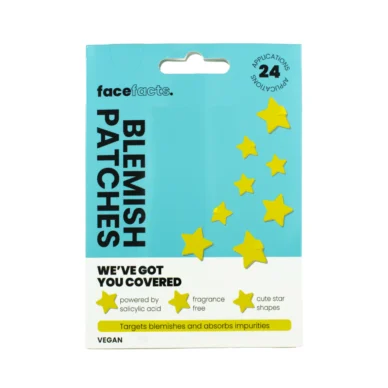 Face Facts Hydrocolloid Blemish Patches - Stars, 24 Ct