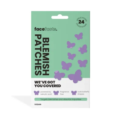 Face Facts Hydrocolloid Blemish Patches - Butterflies, 24 Ct