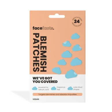 Face Facts Hydrocolloid Blemish Patches - Clouds, 24 Ct