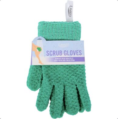 Lavato Exfoliating Bath Gloves - 1 Pair