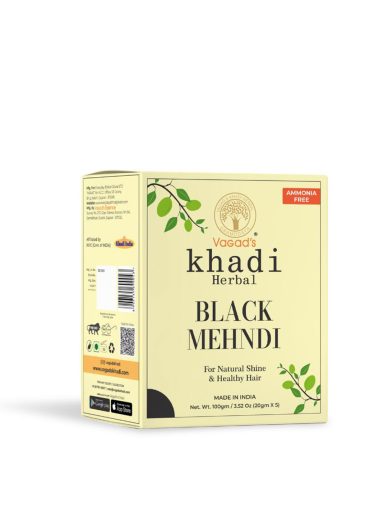 Vagad’s Khadi Black Mehndi Henna - 100 g.