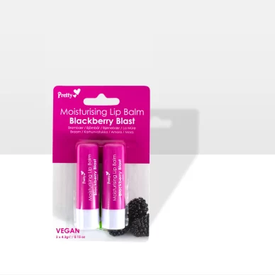 Pretty Moisturising Lip Balm - Blackberry Blast