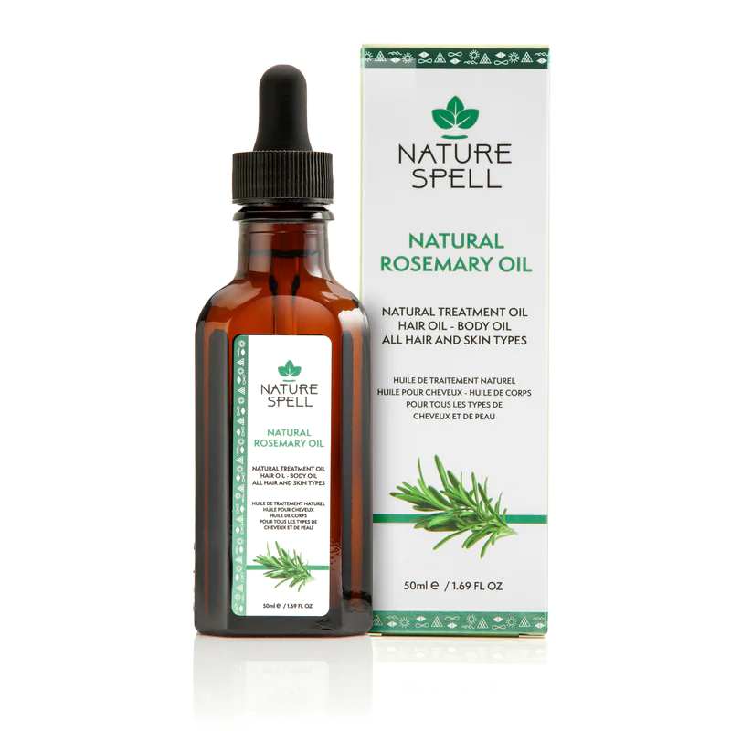 Nature Spell Natural Rosemary Oil for Hair – 50ml – UrbanMakes