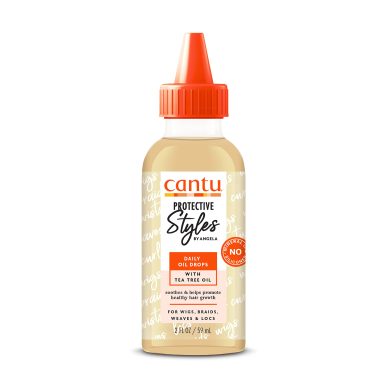 Cantu Protective Styles by Angela Daily Oil Drops with Tea Tree Oil, 2 fl oz