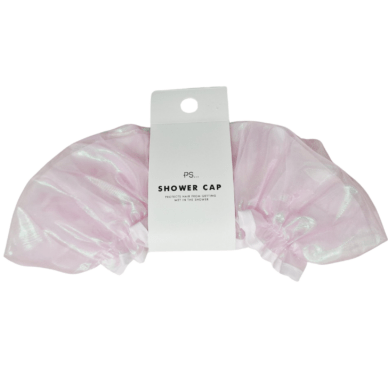 PS Shower Cap - Chrome Pink