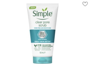 Simple Daily Skin Detox Clear Pore Scrub, 150 ml / 6.7 oz.