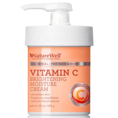 NatureWell Clinical Vitamin C Brightening Moisture Cream, 16oz