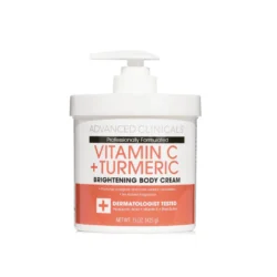 Advanced Clinicals Vitamin C + Turmeric Cream, 15 oz