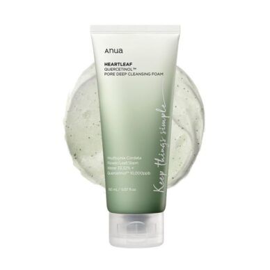 ANUA Heartleaf Quercetinol Pore Deep Cleansing Foam, 150ml