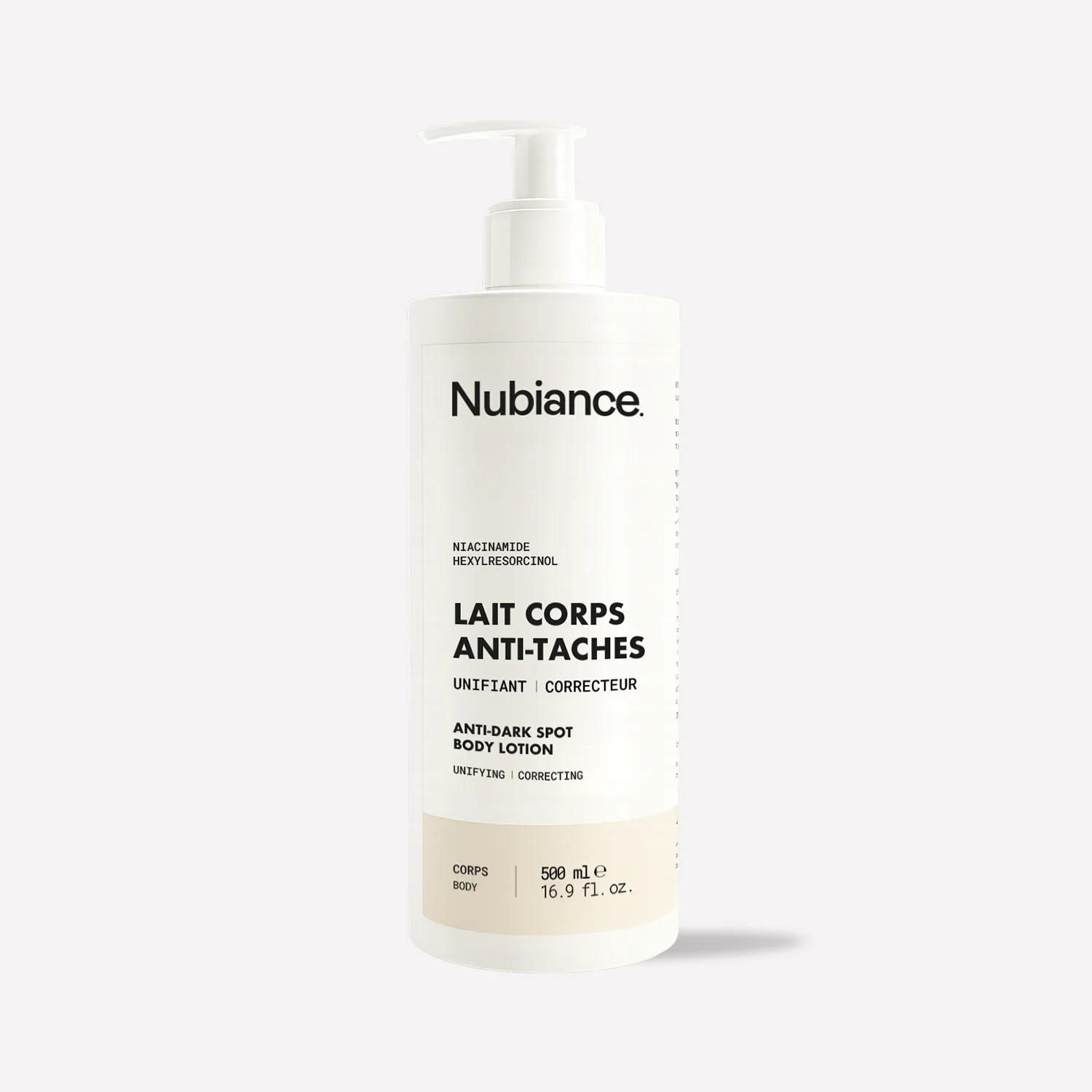Nubiance HRB-3 Anti-Dark Spot Body Lotion, 500 ml