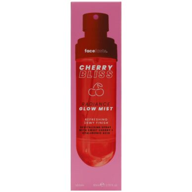 Face Facts Cherry Bliss Radiance Glow Mist, 80ml