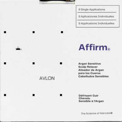Affirm Argan Sensitive Scalp Relaxer, 9-Pack Kit