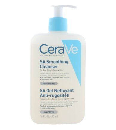 CeraVe SA Smoothing Cleanser, 16 oz