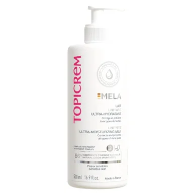 Topicrem MELA Unifiying Ultra-Hydrating Milk, 500ml
