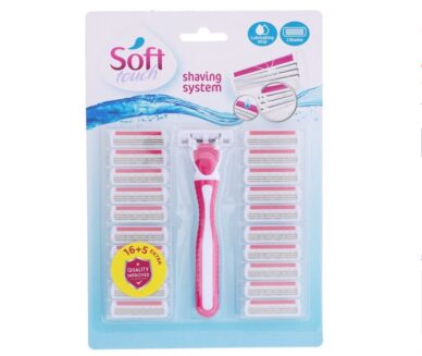 Soft Touch Shaving System, 21 Ct