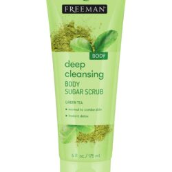 Freeman Deep Cleansing Body Sugar Scrub | Green Tea, 6 oz