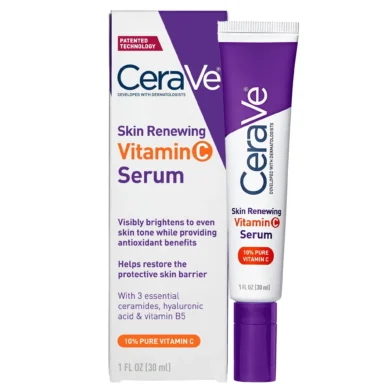 CeraVe Skin Renewing Vitamin C Serum, 1 oz/30ml