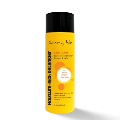 Sunny Isle Kids Care Moisture-Rich Leave-In Detangler, 8oz