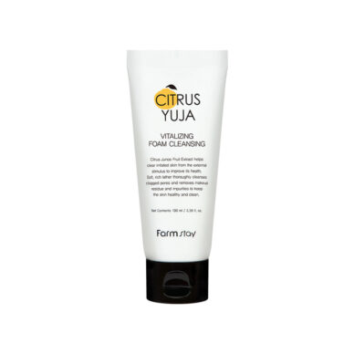 FarmStay Citrus Yuja Vitalizing Foam Cleanser, 100ml