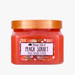 Tree Hut Peach Sorbet Shea Sugar Scrub, 18 oz