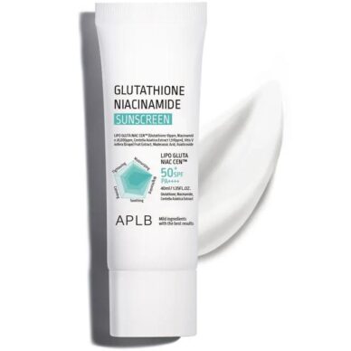APLB Glutathione Niacinamide Sunscreen SPF 50+ PA++++, 40ml