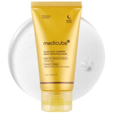 Medicube Kojic Acid Turmeric Night Wrapping Mask, 75ml