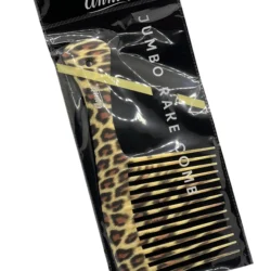 Annie Leopard Print Jumbo Rake Comb