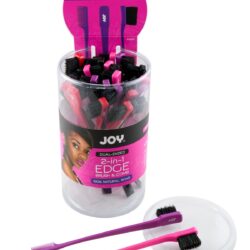 Joy Double-Sided Edge Brush and Comb Asst. 1 Pc