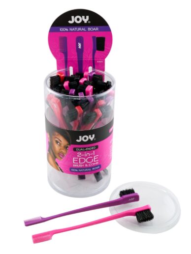 Joy Double-Sided Edge Brush and Comb Asst. 1 Pc