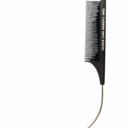 Annie Carbon C-Parting Pin Tail Comb