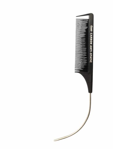 Annie Carbon C-Parting Pin Tail Comb