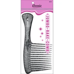 Annie Luminous Jumbo Rake Comb Asst. Color