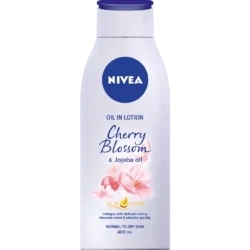 Nivea Cherry Blossom & Jojoba Oil Infused Body Lotion, 400ml