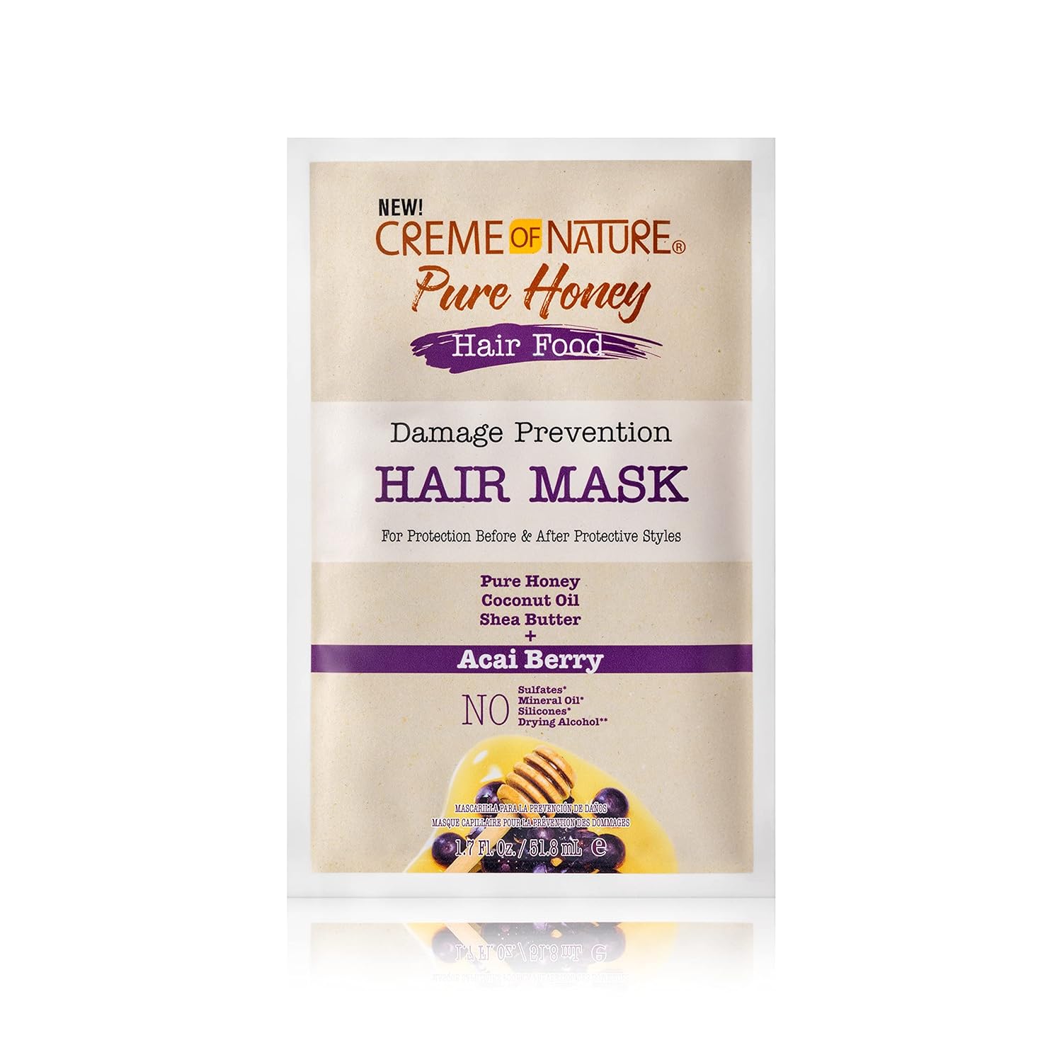 Creme of Nature Acai Berry Hair Mask, 1.75 oz