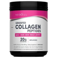 Neocell Grassfed Collagen Peptides (Unflavored), 21.1oz/600g