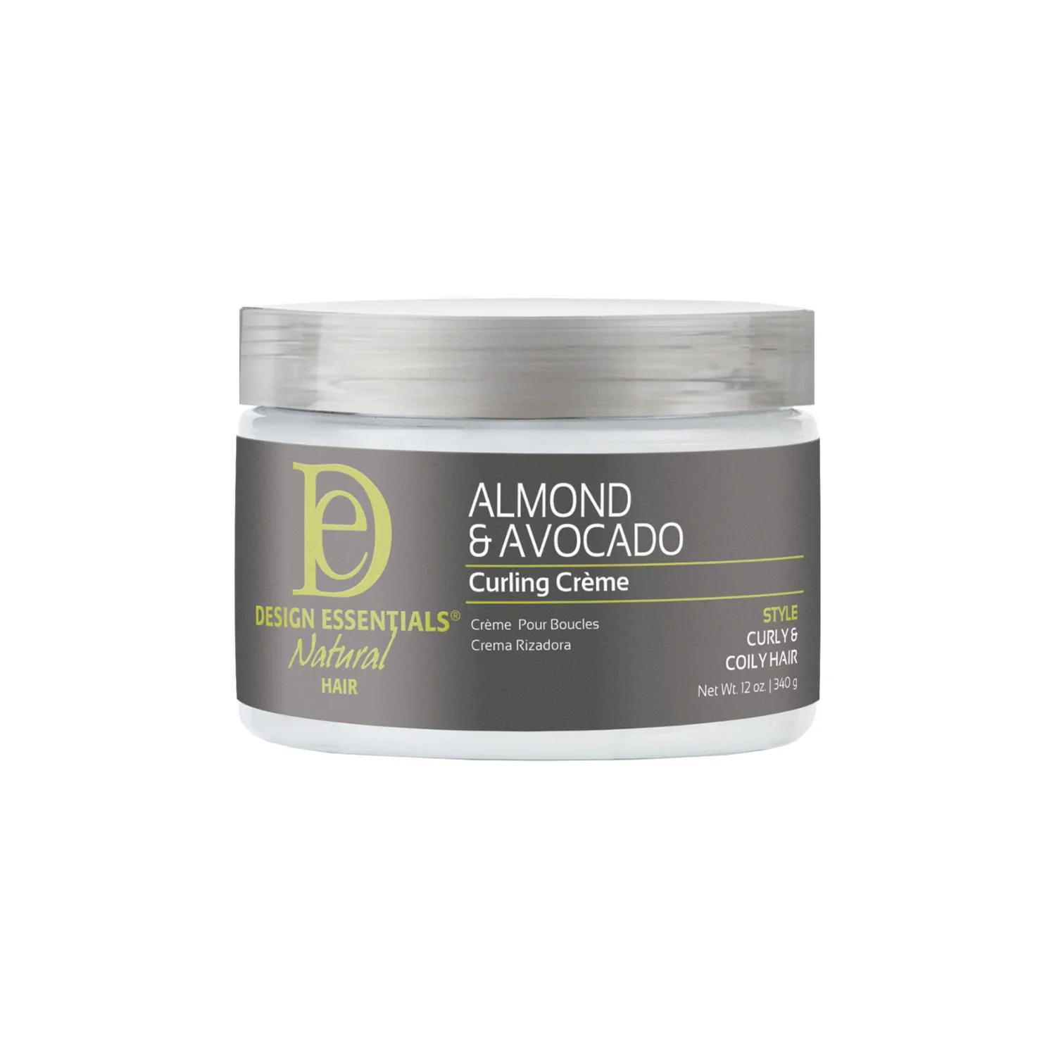 Design Essentials Almond & Avocado Curling Crème, 12oz