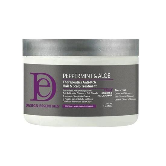 Design Essentials Peppermint & Aloe Soothing Scalp Care Treatment, 5 oz