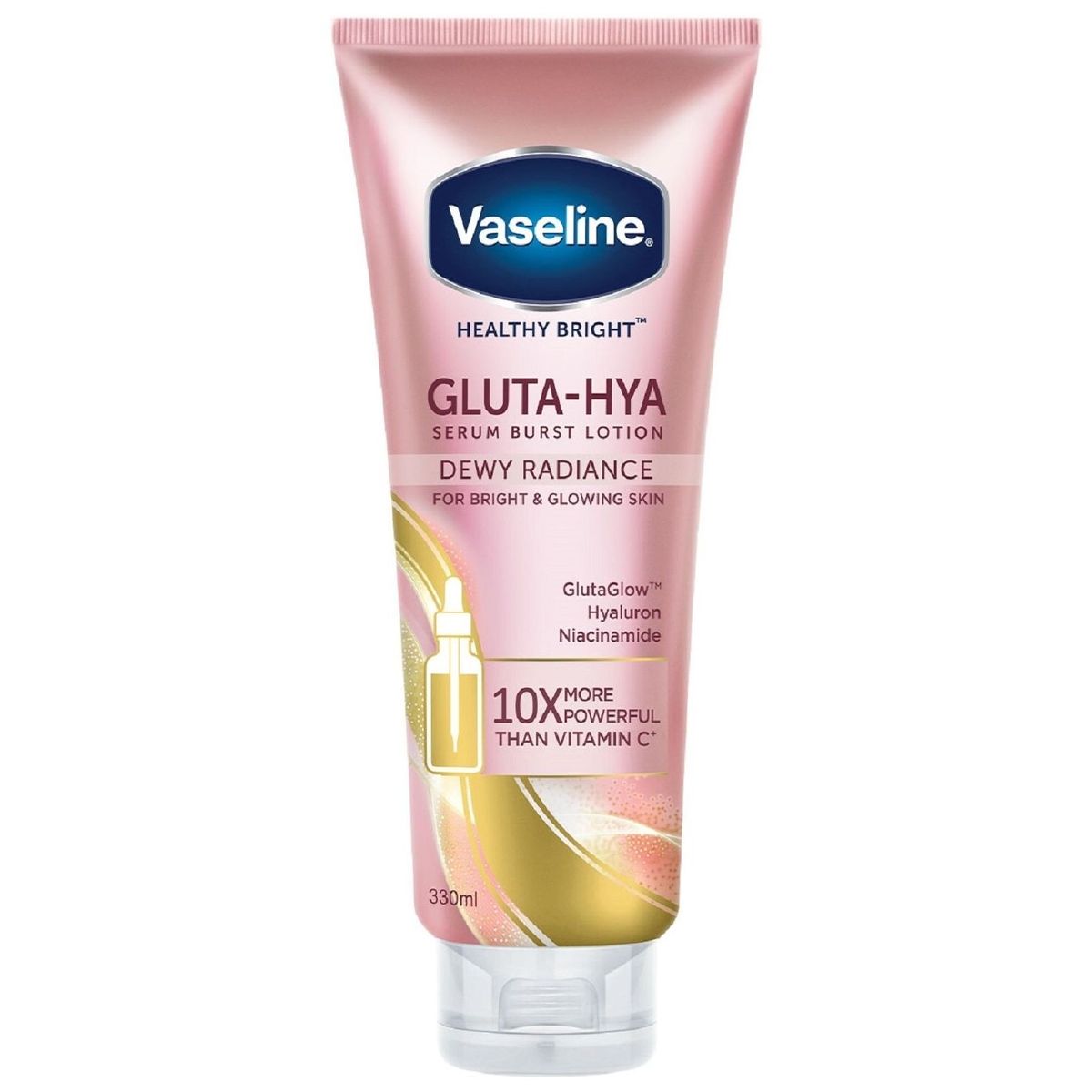 Vaseline® Gluta-Hya Serum Burst Lotion Dewy Radiance, 330ml