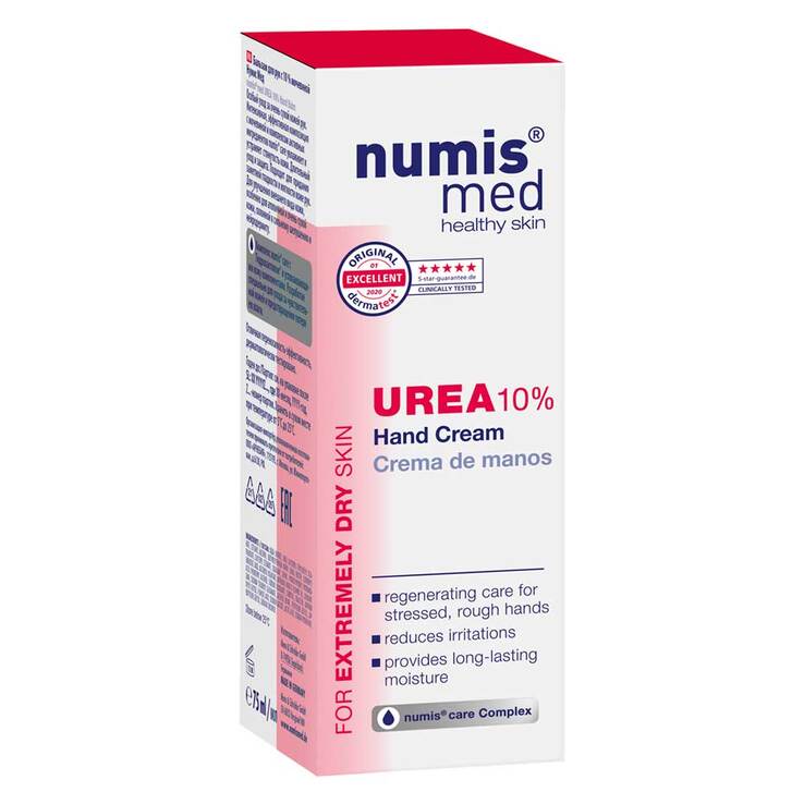 Numis Med Hand Cream Urea 10%, 75ml