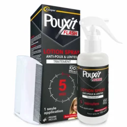 Pouxit Flash Anti-Lice and Nits Treatment, 150ml
