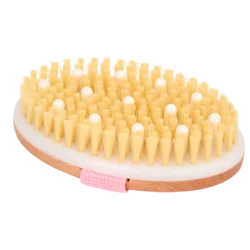 Palm Held Body Brush w/ Hand Strap