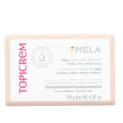 Topicrem Mela Unifying Exfoliating Bar, 150g
