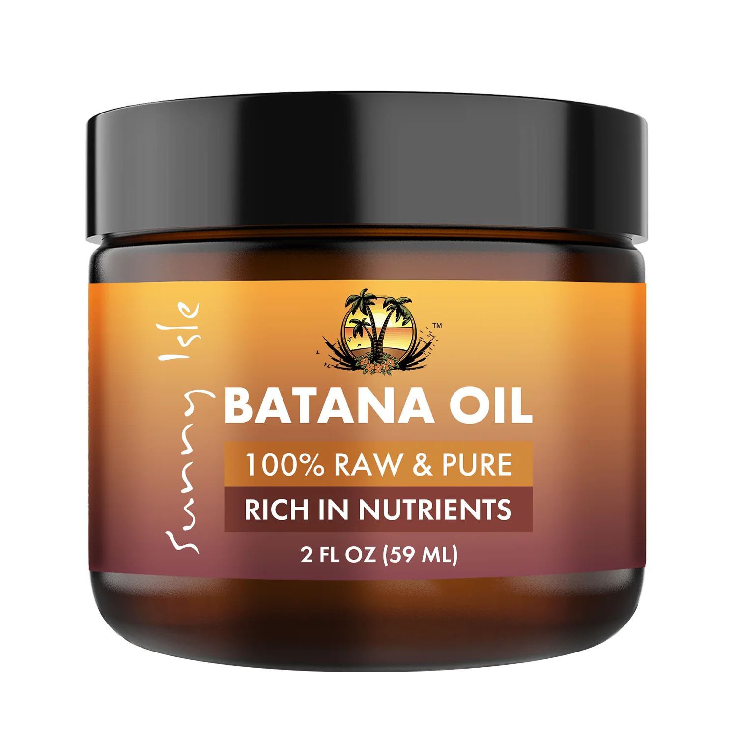 Sunny Isle 100% Raw and Pure Batana Oil (Paste), 2oz