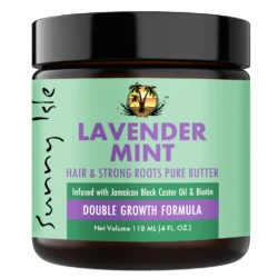 Sunny Isle Lavender Mint Hair and Strong Roots Butter, 4oz