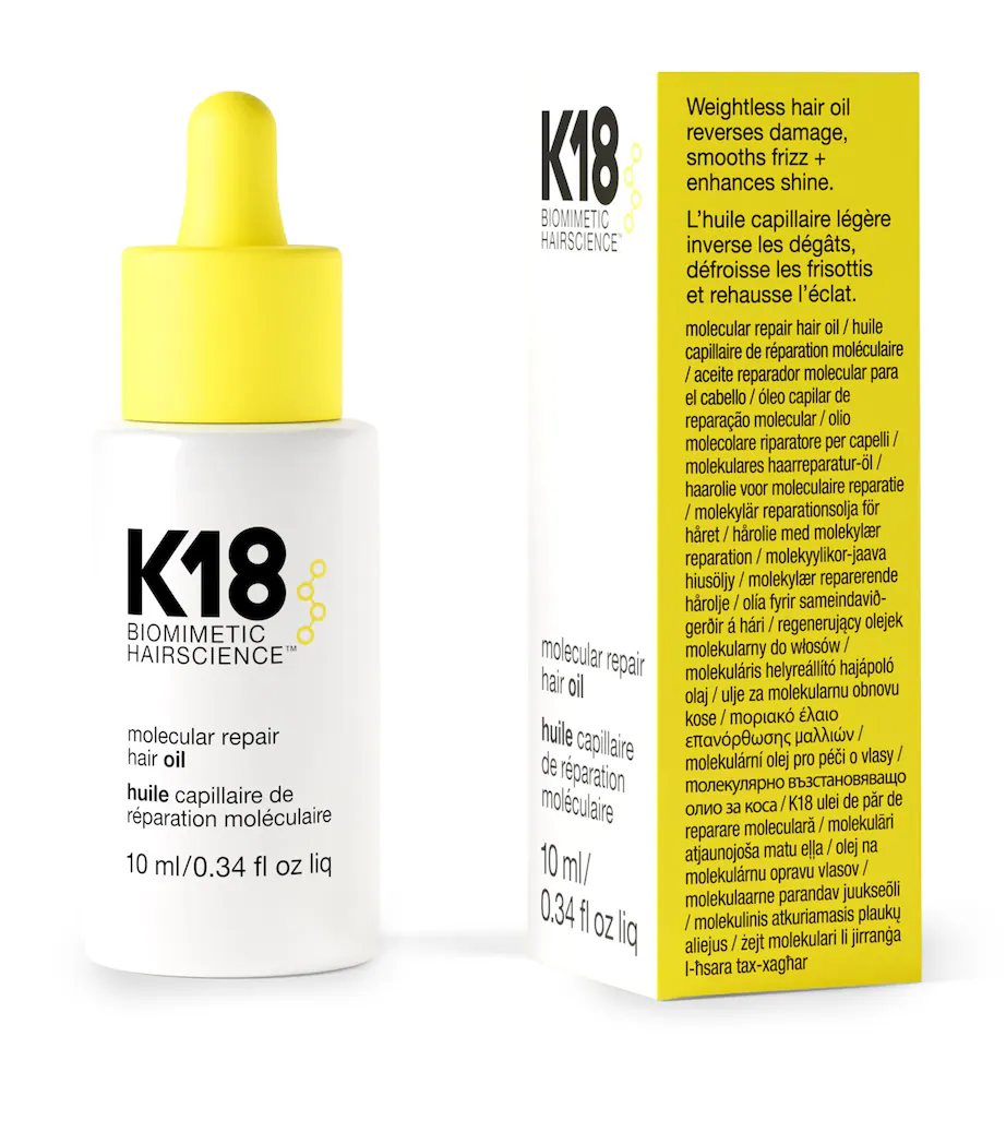 K18 Molecular Repair Hair Oil, 10ml / 0.34oz