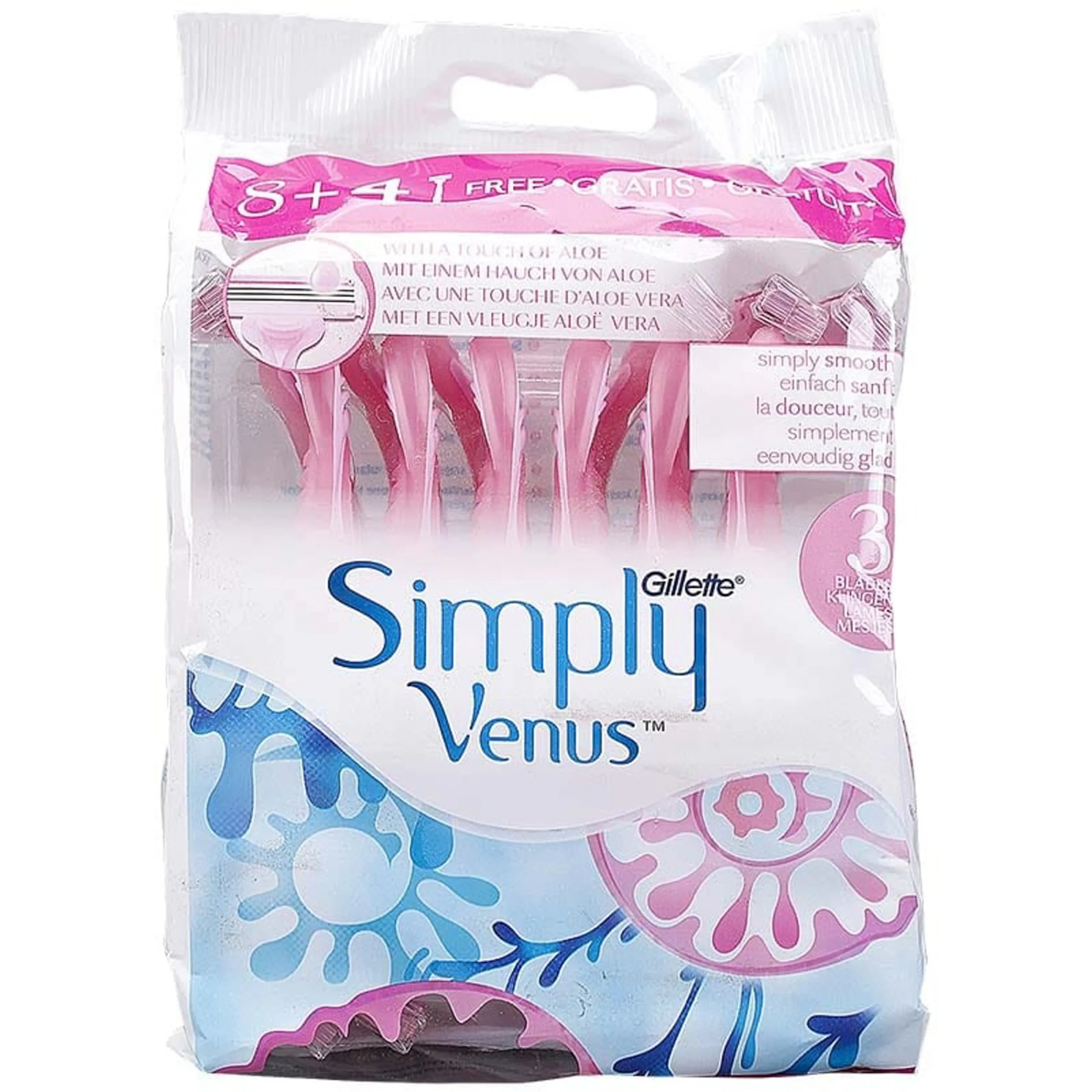 Gilette Simply Venus Razor, Pack of 12