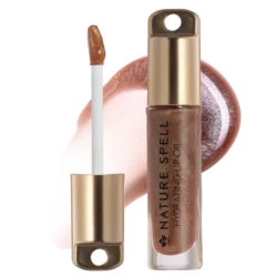 Nature Spell Hydrating Lip Oil - Cali Brown Shimmer