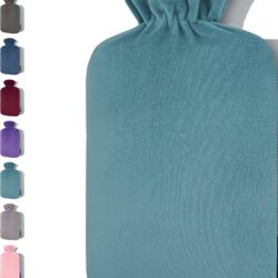 RM Hot Water Bottle, Blue Fleece